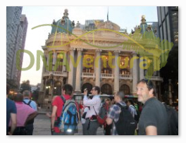 Congressistas participando de tour cultural pelo Rio de Janeiro