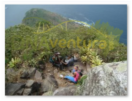 Trilha do costão do Pão de Açúcar