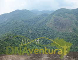 Parque Estadual da Pedra Branca visto do mirante da Rosilha - um privilégio para poucos!