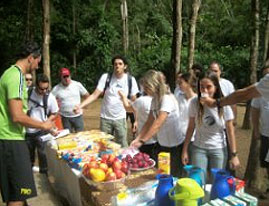 Treinamento empresarial ao ar livre